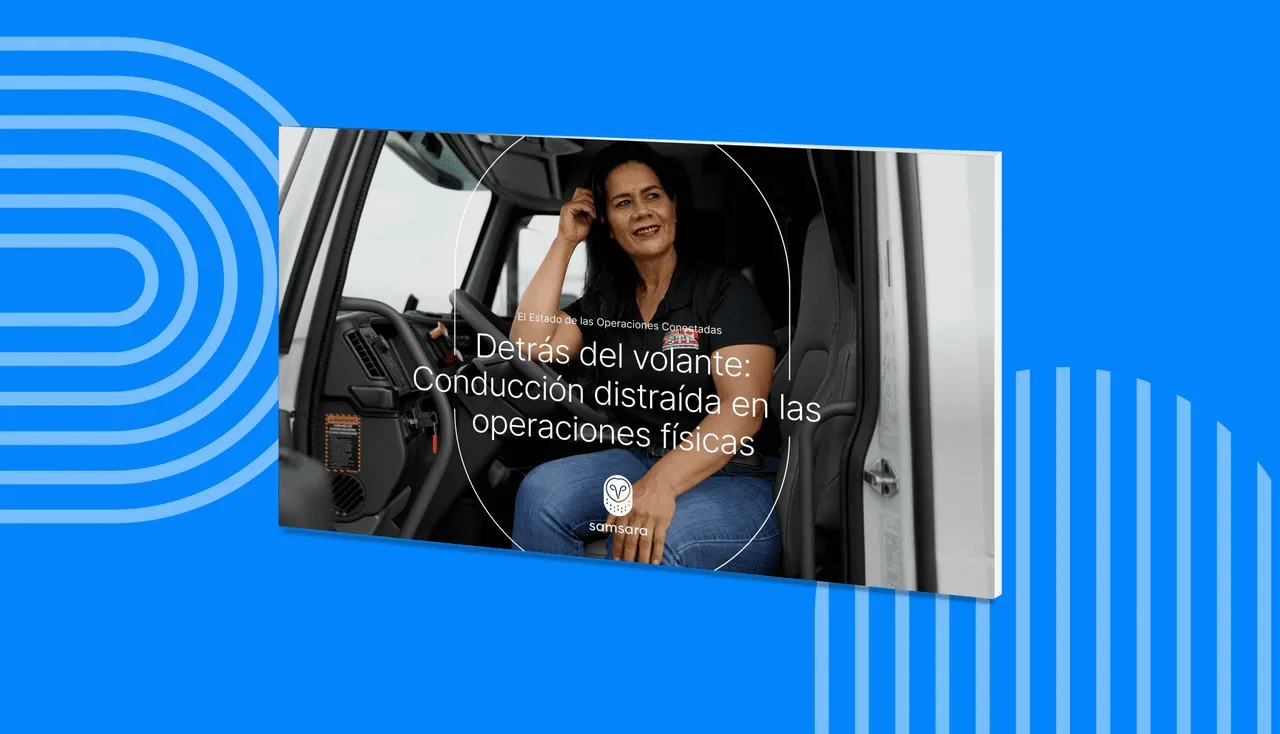 Conductores en México enfrentan riesgos por conducción distraída, según informe de Samsara 2025